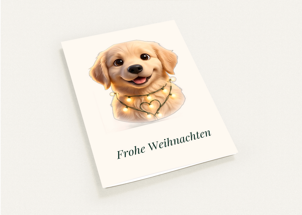 Weihnachtskarten „Wuffnachten“ – 10er-Set