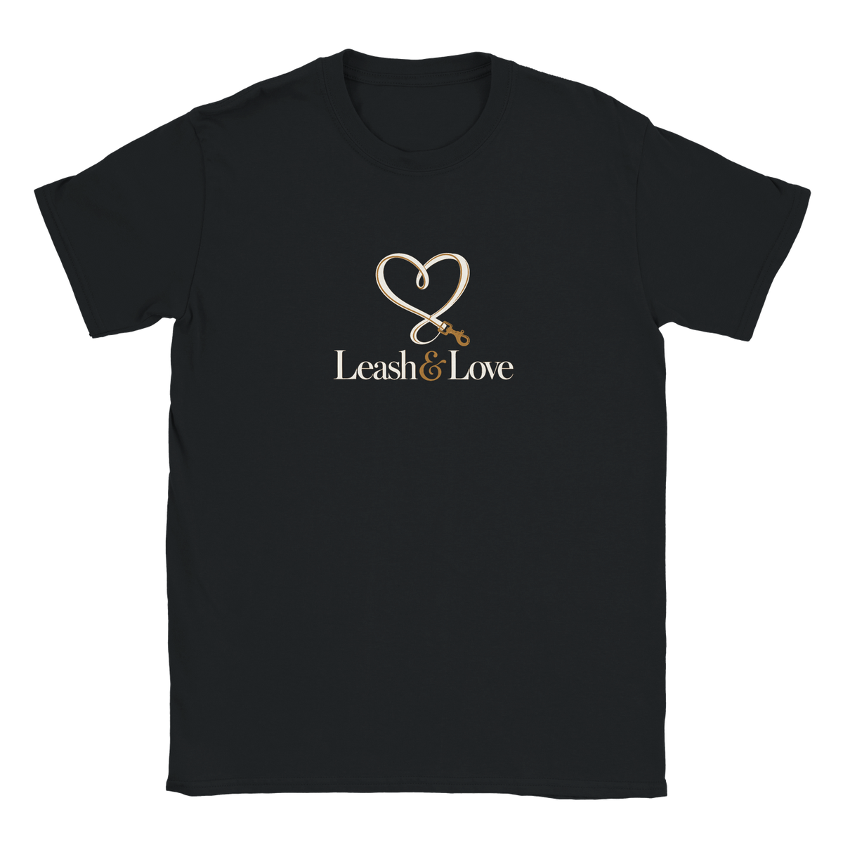 Kinder-T-Shirt mit Leash & Love Logo