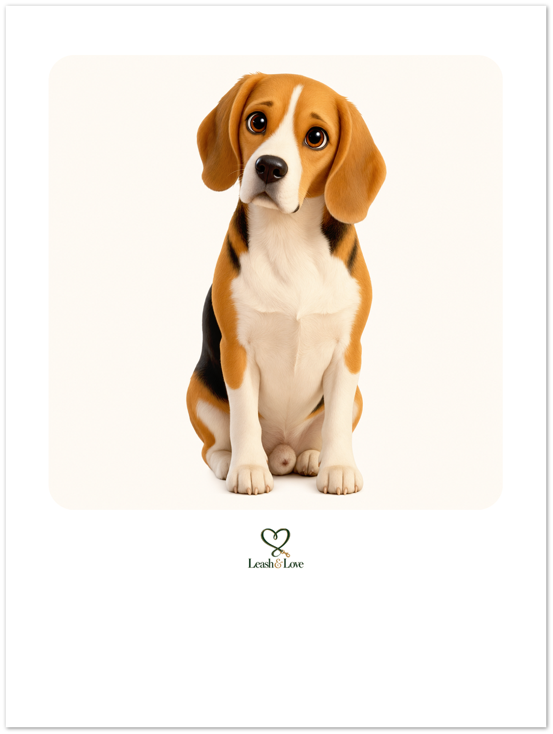 Beispiel Illustration im 3D-Stil – wir zeichnen genau deinen Hund