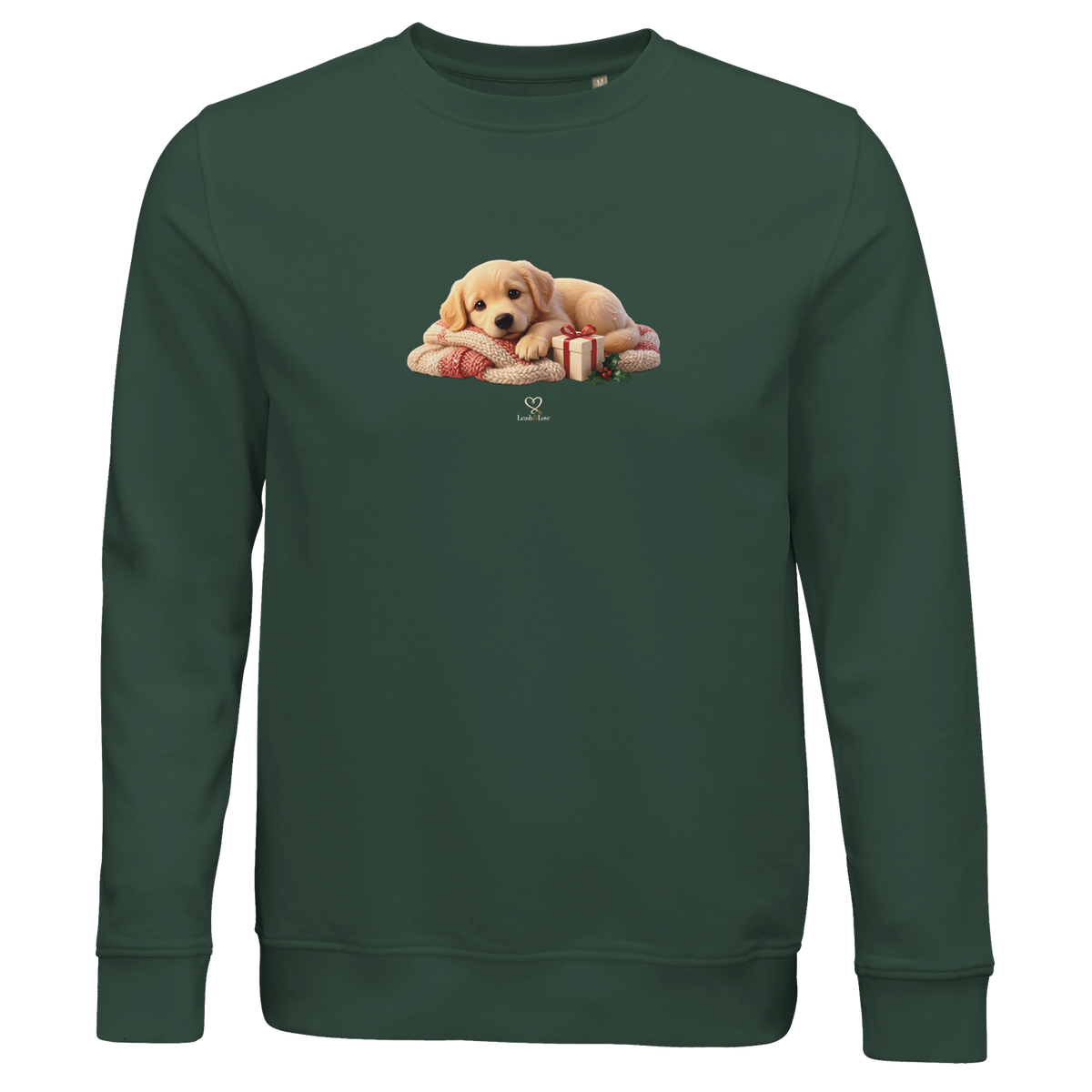 Bio-Sweatshirt „Kuschelweihnacht“ – Leash & Love