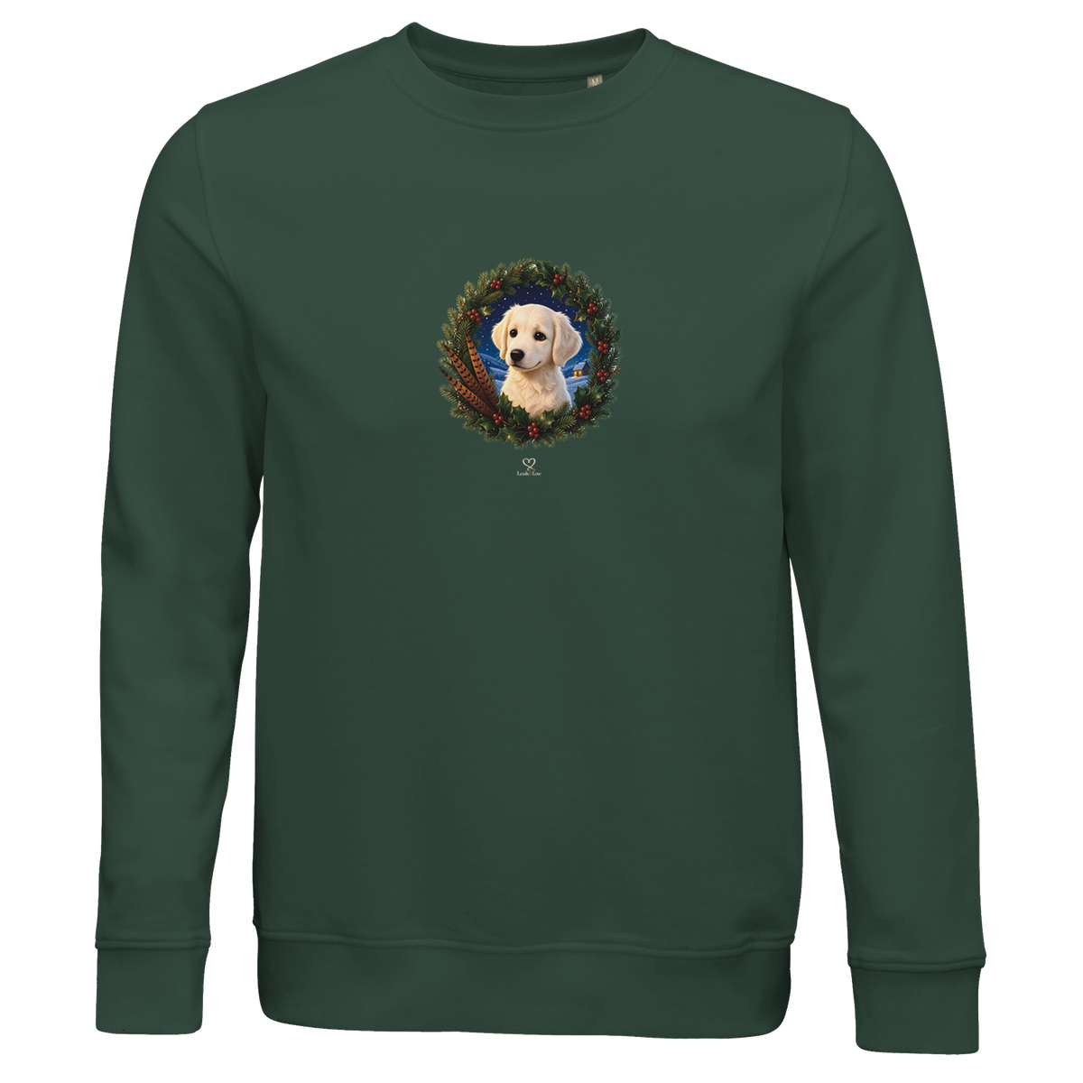 Bio-Sweatshirt „Weihnacht auf dem Land“