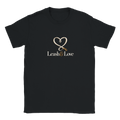 T-Shirt mit Leash & Love Logo
