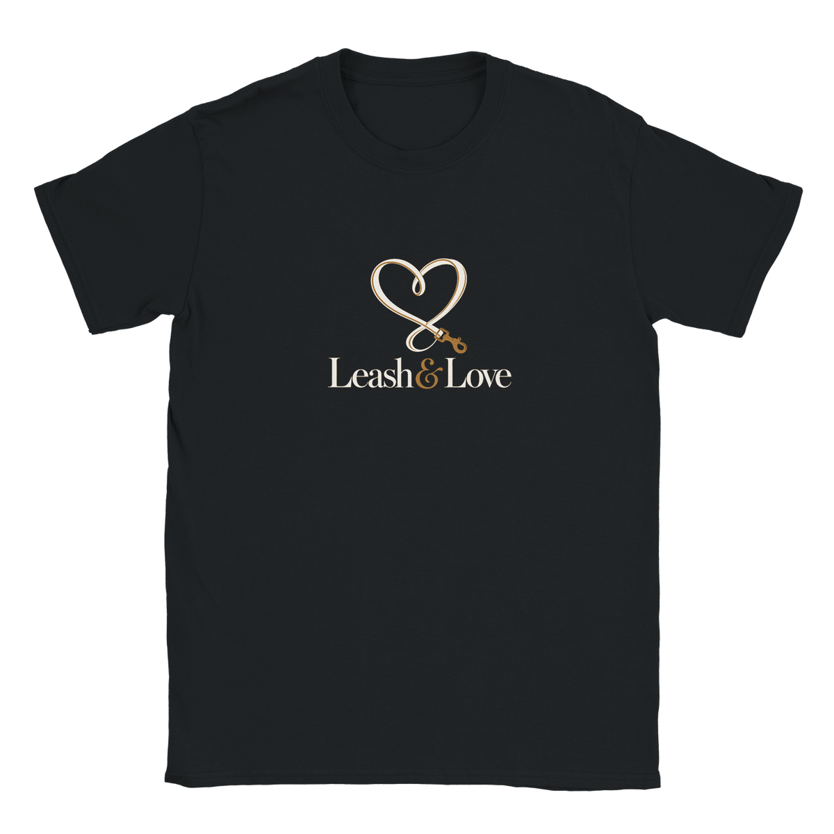 T-Shirt mit Leash & Love Logo